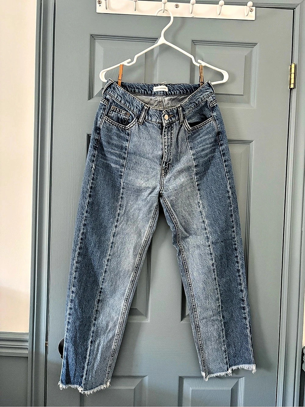 Moss Copenhagen Women's Straight Leg Jeans in Blue